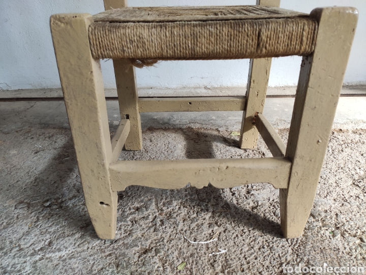 Antig&uuml;edades: Coqueta Silla r&uacute;stica - Foto 4