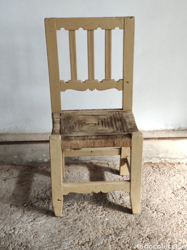 Antig&uuml;edades: Coqueta Silla r&uacute;stica - Foto 1