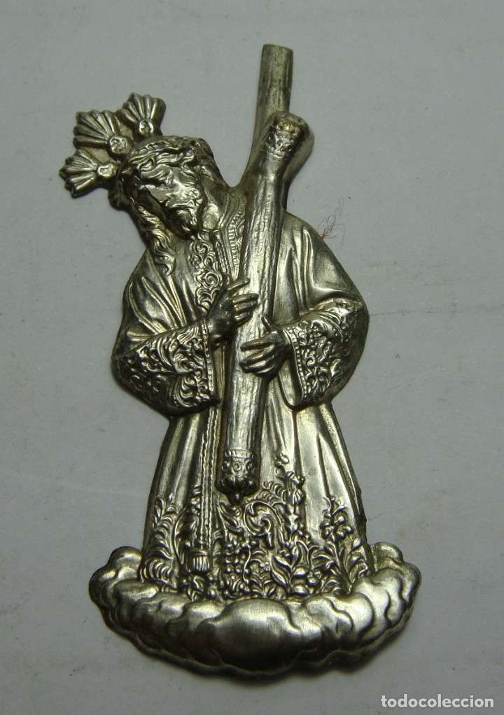 Antig&uuml;edades: Nazareno de plata. - Foto 1