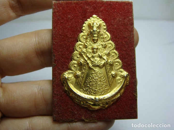 Antig&uuml;edades: Medalla de la Virgen del Roc&iacute;o. - Foto 2