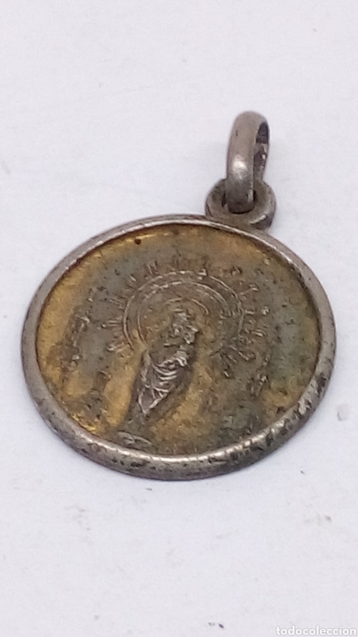 Antig&uuml;edades: Colgante de plata religioso - Foto 1