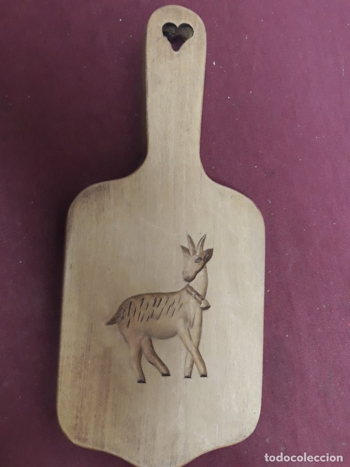 Molde Para Mantequilla Louis Tellier - Madera, Forma Ovalada (80g, 12.2x6.6x4.3 Cm)
