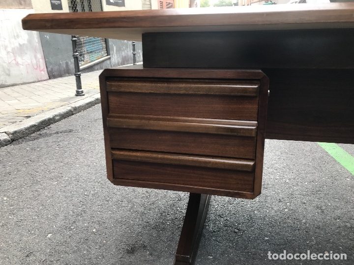 Antig&uuml;edades: MESA DESPACHO 1960 - Foto 5