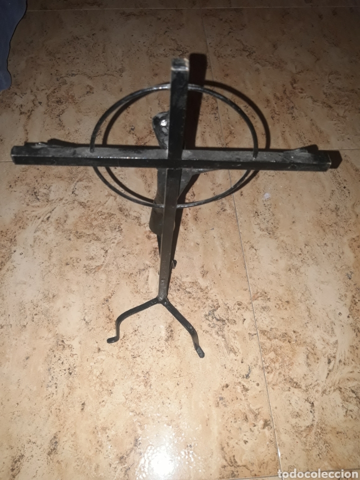 Antig&uuml;edades: Jesucristo cruz forja - Foto 2