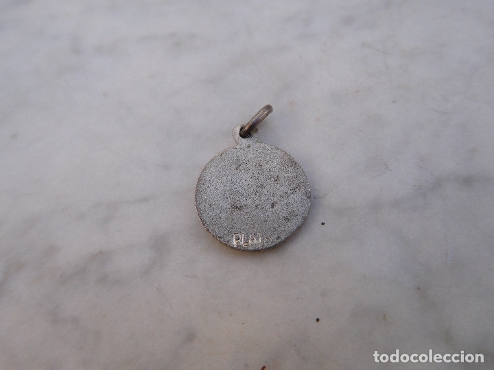 Antig&uuml;edades: Medalla de plata maciza de Jes&uacute;s - Foto 2