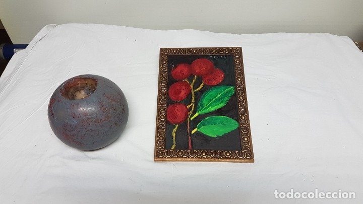 Antig&uuml;edades: Pintura al &oacute;leo y vela