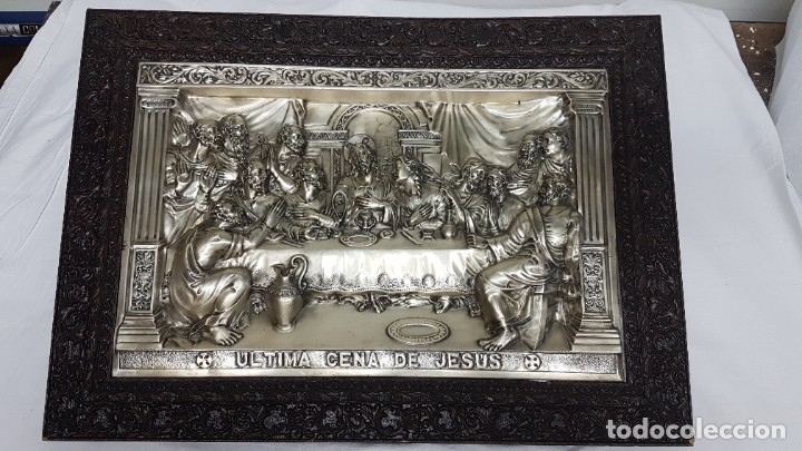 Antig&uuml;edades: Representaci&oacute;n de la &uacute;ltima cena.