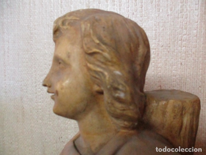 Antig&uuml;edades: ni&ntilde;o Jes&uacute;s en la cruz - Foto 3