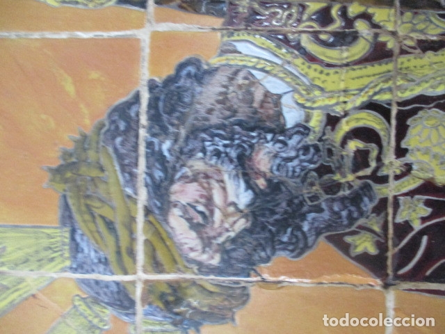 Antig&uuml;edades: retablo ceramico azulejos (Gran Poder) Jose Macias - Foto 2