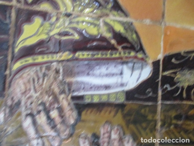 Antig&uuml;edades: retablo ceramico azulejos (Gran Poder) Jose Macias - Foto 6