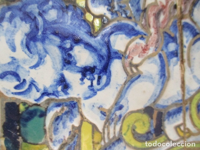 Antig&uuml;edades: retablo ceramico azulejos (Gran Poder) Jose Macias - Foto 8