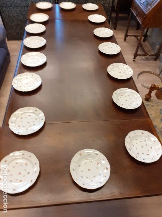 Antig&uuml;edades: Gran mesa de comedor de roble de estilo neorenacimiento - Foto 3