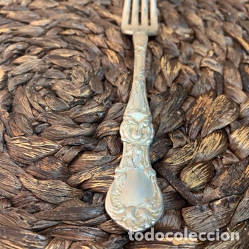 Antig&uuml;edades: Tenedor antiguo R Wallace - Foto 1