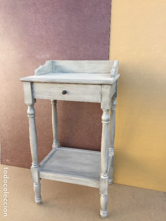 Antig&uuml;edades: MUEBLE AUXILIAR 1 CAJON - Foto 2