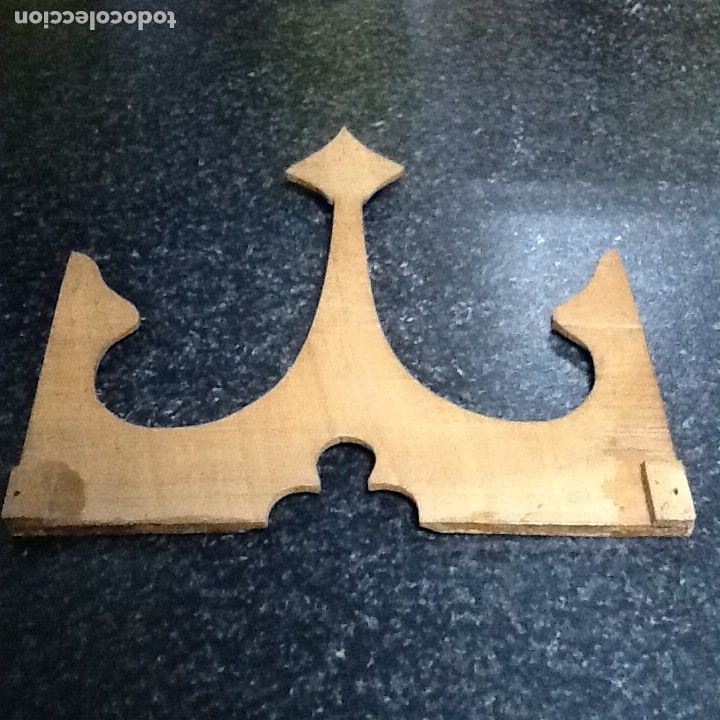 Antig&uuml;edades: REMATE NEOGOTICO DE CAPILLA - Foto 3