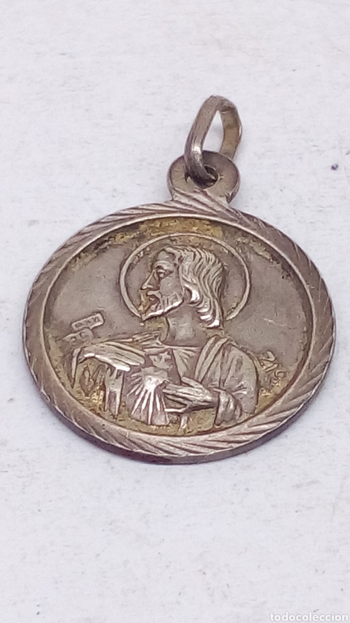 Antig&uuml;edades: Medalla Religiosa de plata - Foto 1