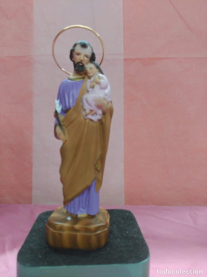Antig&uuml;edades: Figura San Jose. - Foto 1