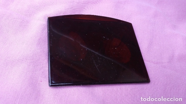 Antig&uuml;edades: ESPEJO DE CAREY CON FUNDA NEGRA - Foto 7
