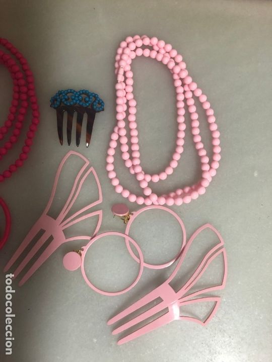 Antig&uuml;edades: LOTE ACCESORIOS COLLAR PEINAS PENDIENTES - Foto 2