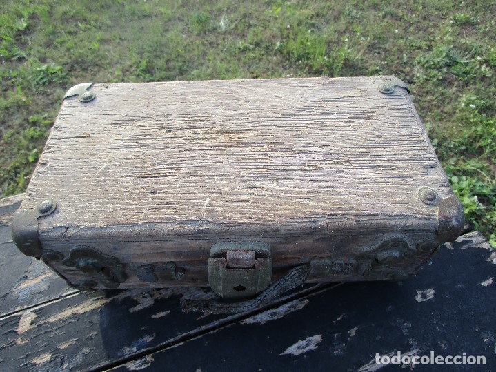 Antig&uuml;edades: Antiguo ba&uacute;l madera - Foto 5
