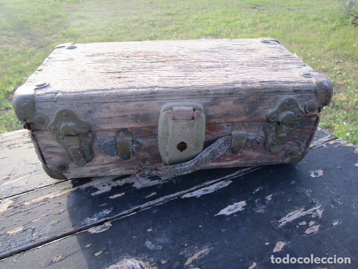 Antig&uuml;edades: Antiguo ba&uacute;l madera - Foto 2