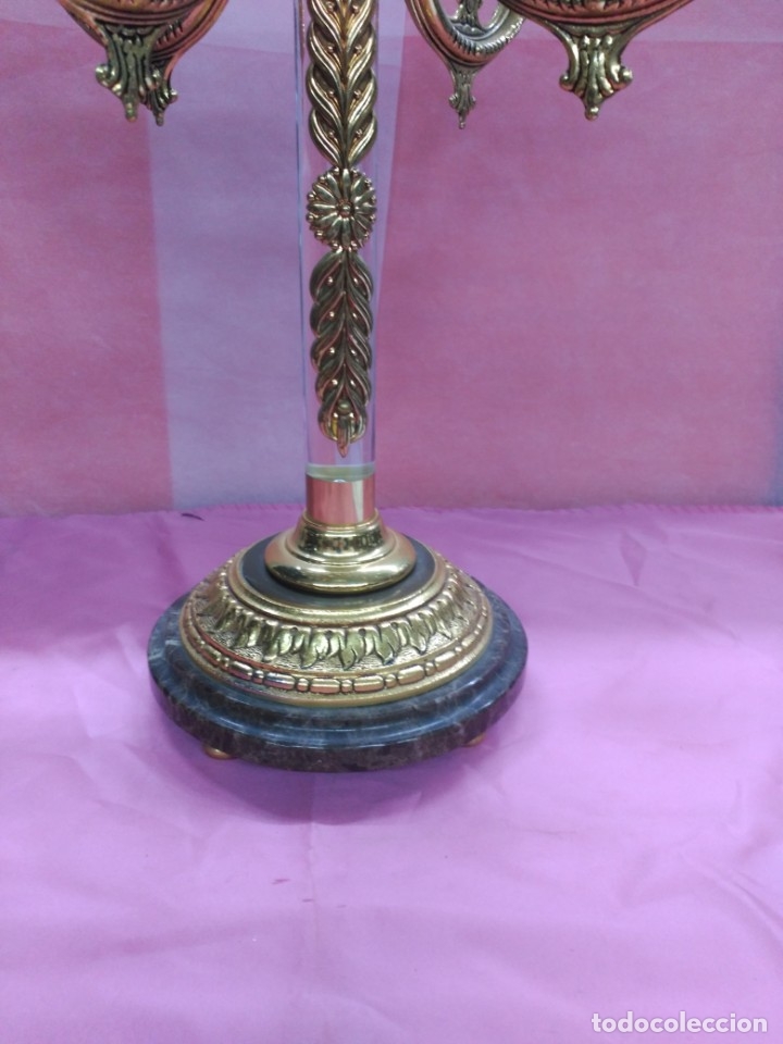 Antig&uuml;edades: Candelabros par. - Foto 2