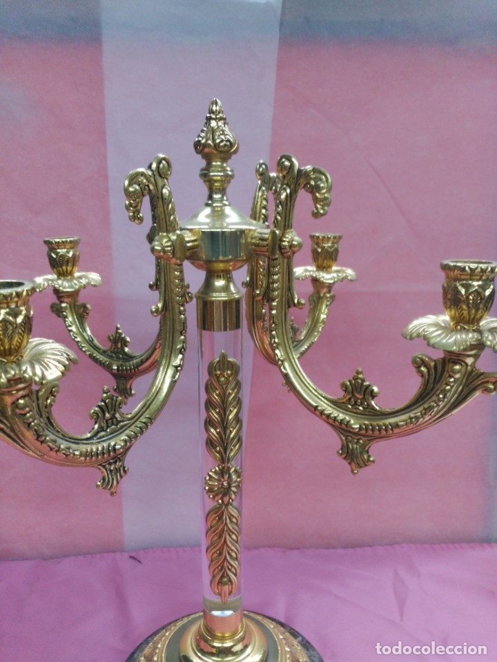 Antig&uuml;edades: Candelabros par. - Foto 3