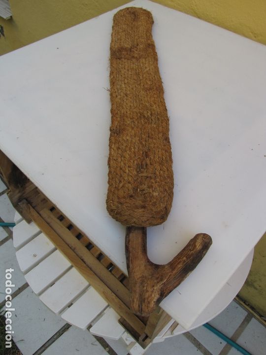 Antig&uuml;edades: Collera de esparto. Burro. 102 cm - Foto 1