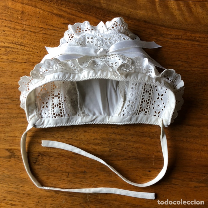 Antig&uuml;edades: Antiguo gorro beb&eacute; o mu&ntilde;eca. - Foto 1