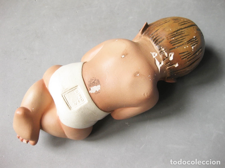 Antig&uuml;edades: NI&Ntilde;O JES&Uacute;S DE ESCAYOLA DIMO S.A. 25 CMS - Foto 7