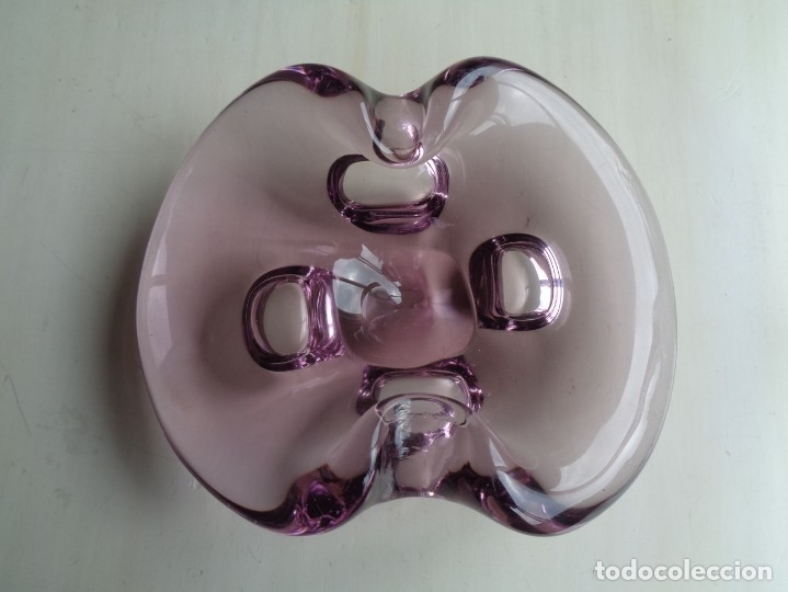 Antig&uuml;edades: PLATO DECORATIVO MULTIUSOS DE CRISTAL - Foto 1