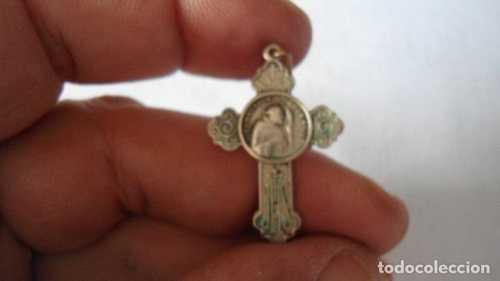 Antig&uuml;edades: MEDALLA DE METAL DE SAN FRANCISCO DE ASIS - Foto 4