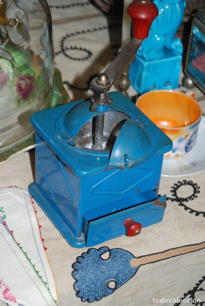 Antig&uuml;edades: ANTIGUO MOLINILLO DE CAF&Eacute; ELMA - Foto 3