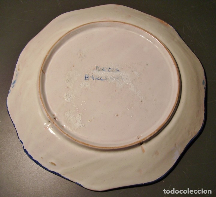 Antig&uuml;edades: PLATO  CER&Aacute;MICA  de AUTOR - Foto 9