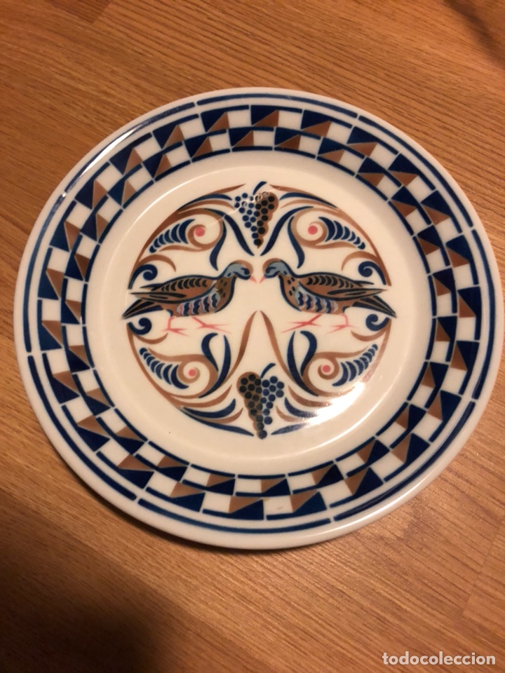 Antig&uuml;edades: Plato Sargadelos Santalla De Boveda Perdices - Foto 1