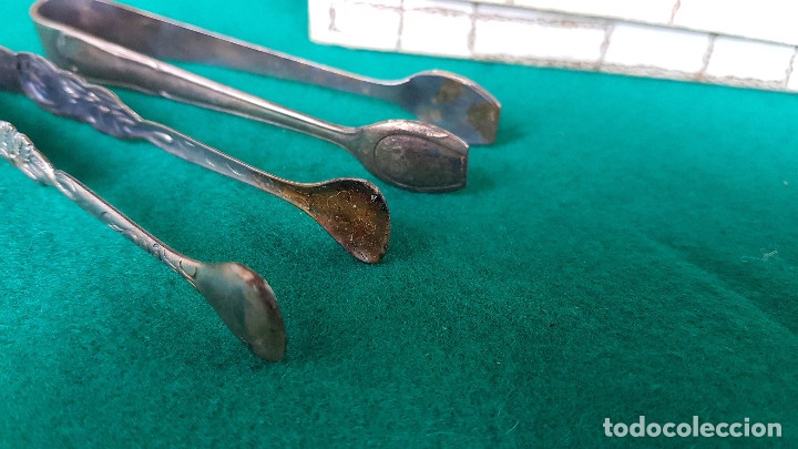 Antig&uuml;edades: ANTIGUAS PINZAS PARA SERVIR - Foto 5