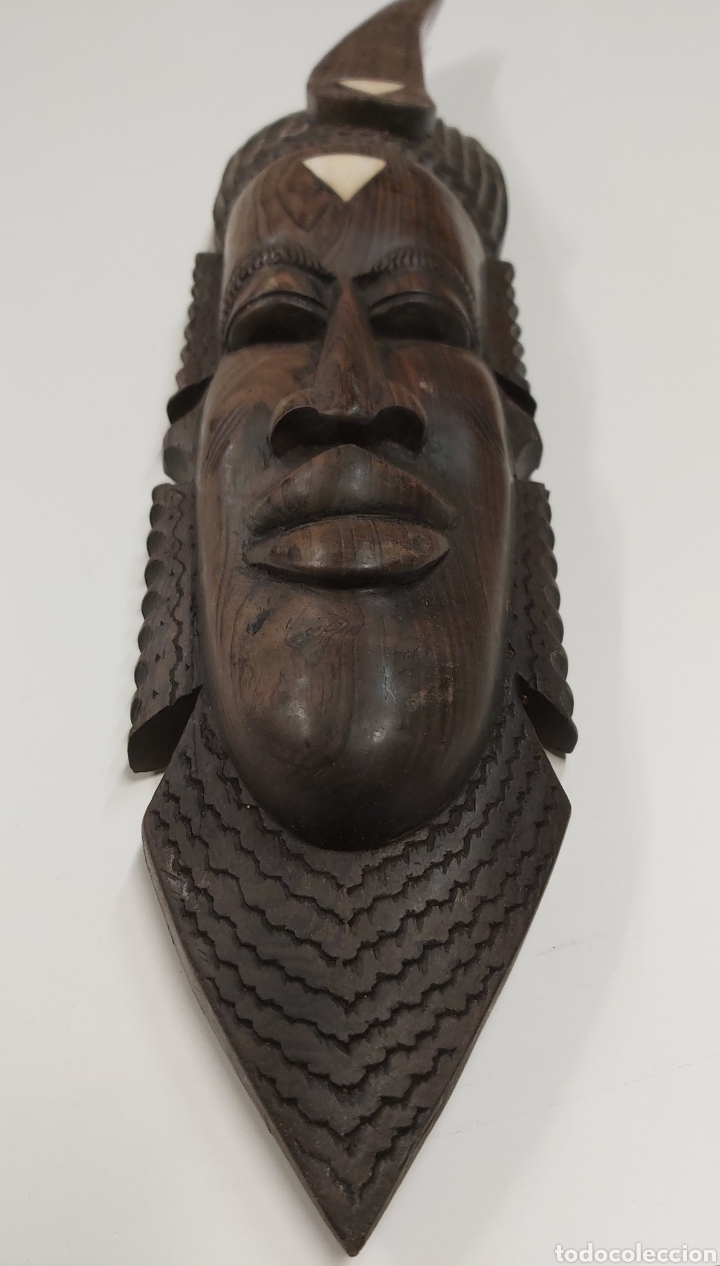 Antig&uuml;edades: Mascara en ebano africana - Foto 2