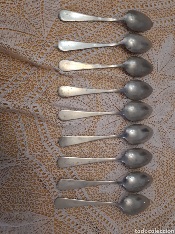 Antig&uuml;edades: Lote variado 39 antiguos cubiertos - Foto 6