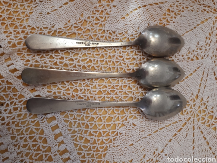 Antig&uuml;edades: Lote variado 39 antiguos cubiertos - Foto 21