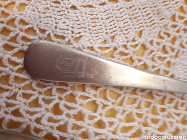 Antig&uuml;edades: Lote variado 39 antiguos cubiertos - Foto 22