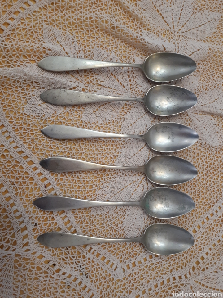 Antig&uuml;edades: Lote variado 39 antiguos cubiertos - Foto 28