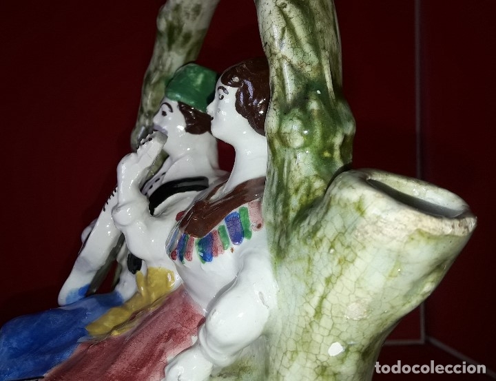 Antig&uuml;edades: ANTIGUO BOTIJO DE MANISES - Foto 2