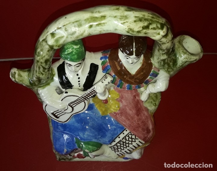 Antig&uuml;edades: ANTIGUO BOTIJO DE MANISES - Foto 3