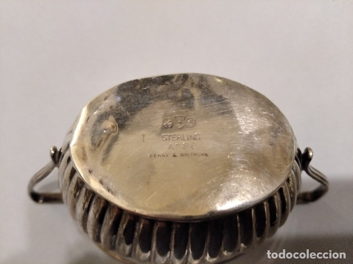 Antig&uuml;edades: Salsera en plata Sterling. EEUU - S. XIX - Foto 3