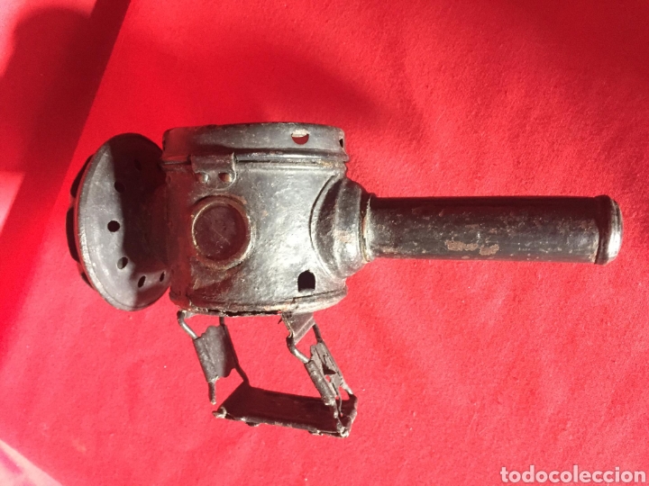 Antig&uuml;edades: Farol de carruaje en buen estado. - Foto 2