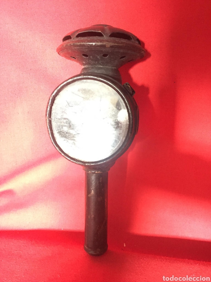 Antig&uuml;edades: Farol de carruaje en buen estado. - Foto 1