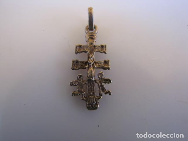Antig&uuml;edades: Cruz de caravaca plata - Foto 2