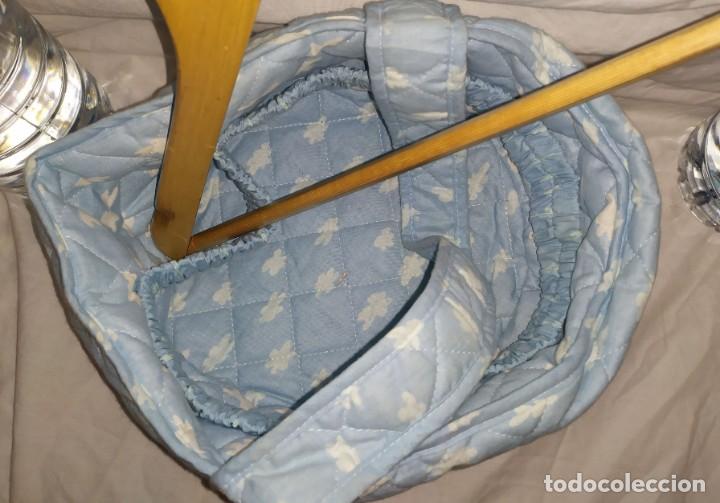 Antig&uuml;edades: Canasto redondo neceser bebe - Foto 2