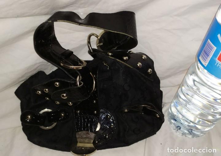 Antig&uuml;edades: Bolso negro charol paseo - Foto 1