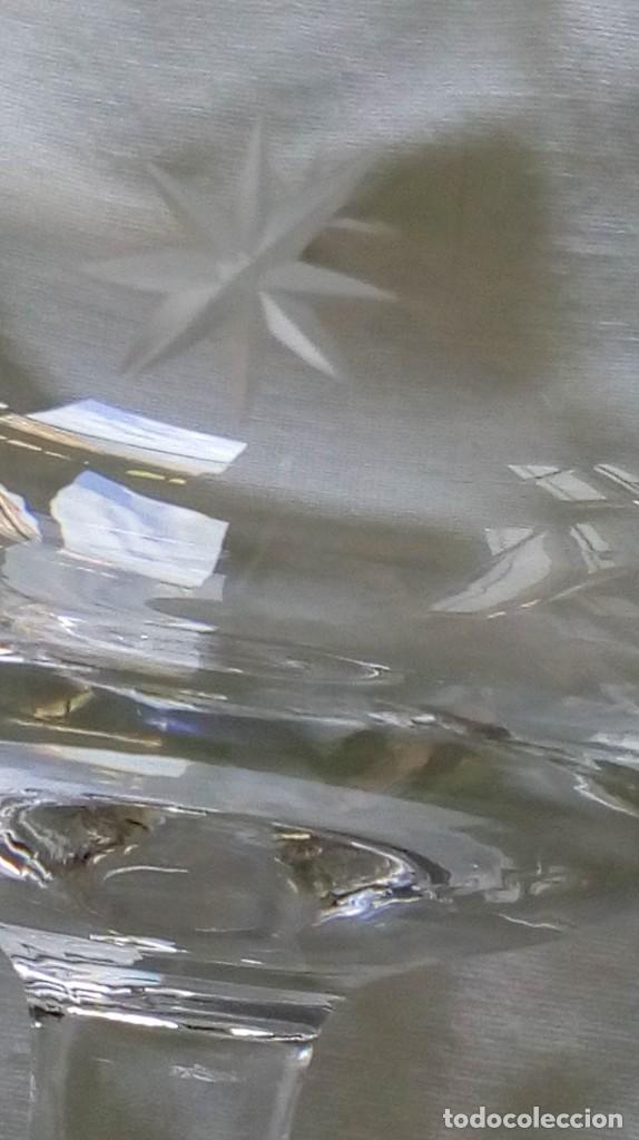 Antig&uuml;edades: JUEGO DE 6 COPAS DE BRANDY TALLADAS - Foto 9